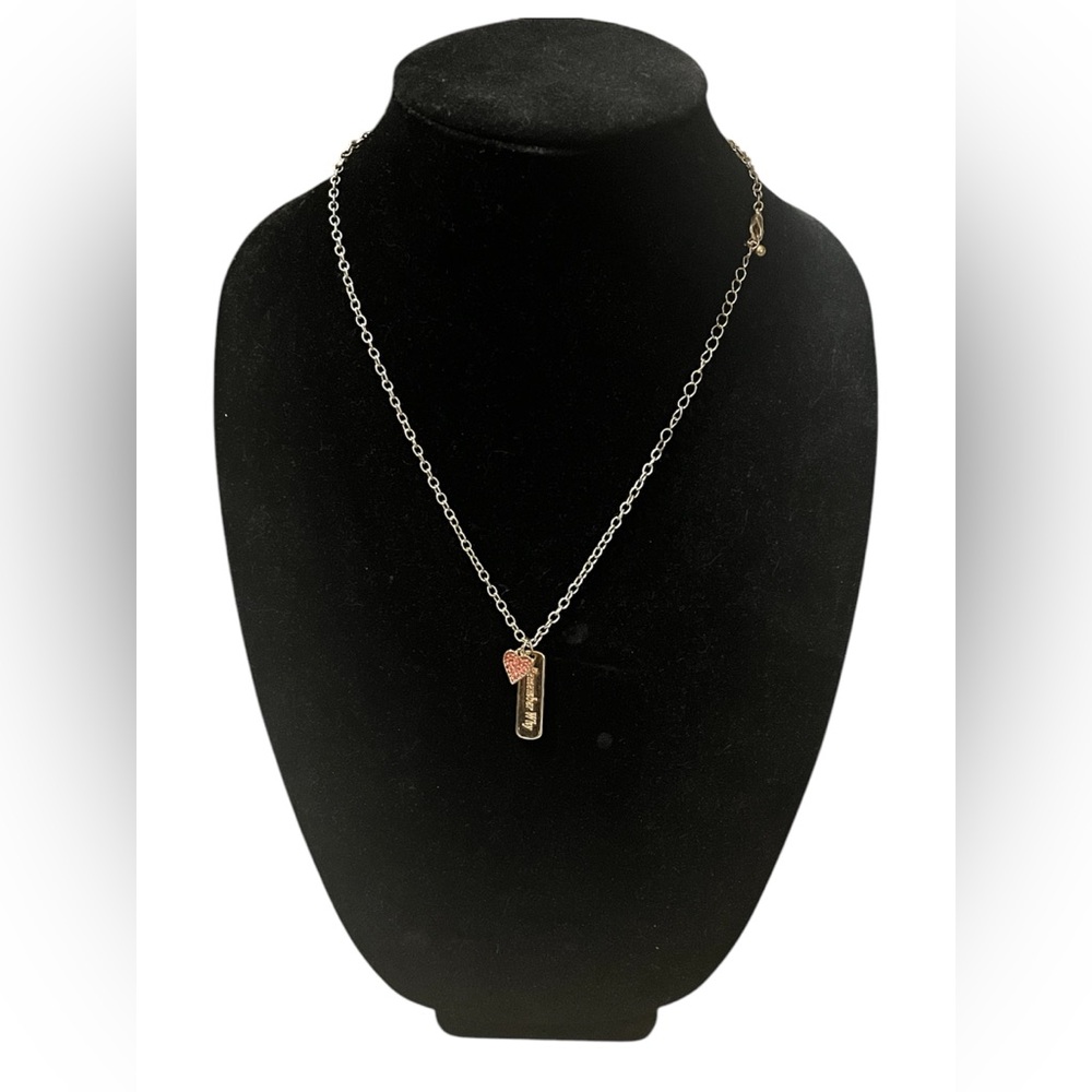 Mary Kay Remember Why Heart Charm Golden Necklace 20.5 inches